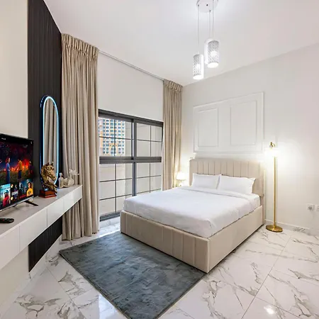 Relaxing Studio In Exciting Dubailand District Exterior photo